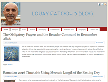 Tablet Screenshot of louayfatoohi.com